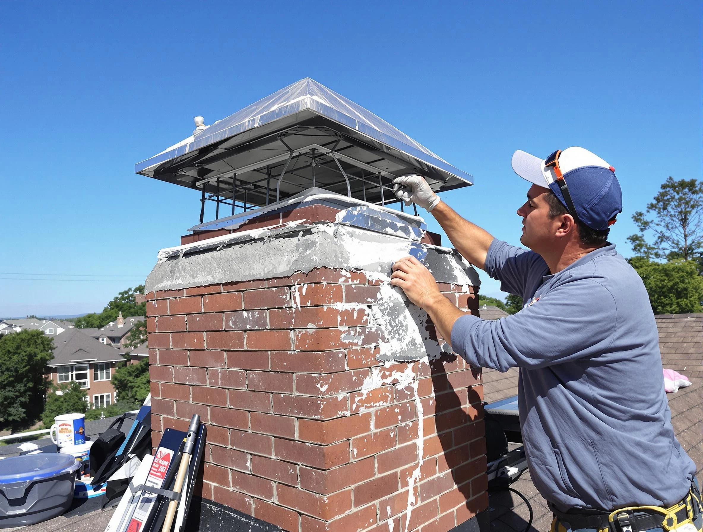 Chimney Crown Services service in Swissvale, PA